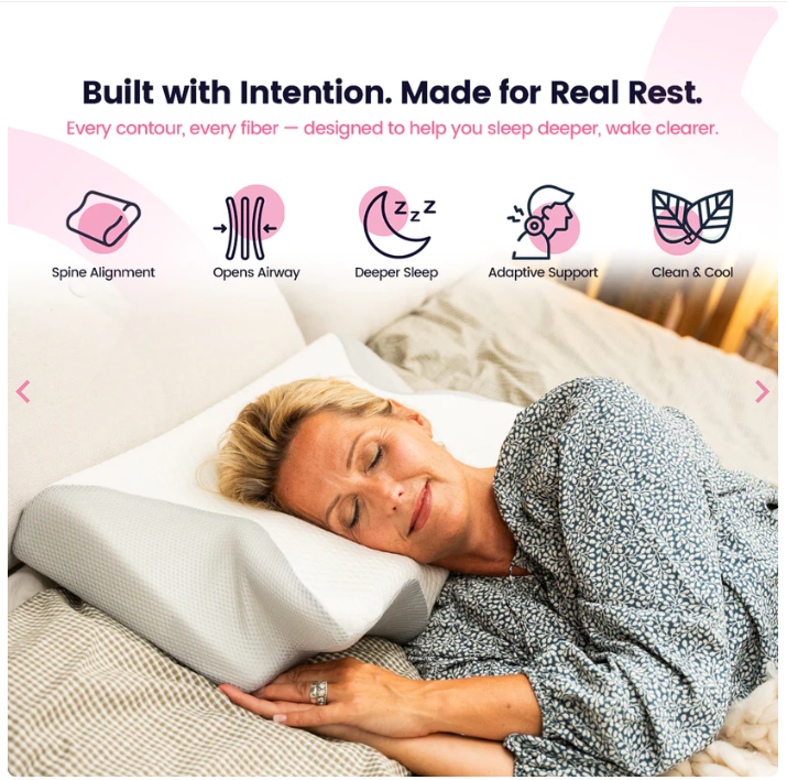 Revida™ Ergonomic Sleep Pillow