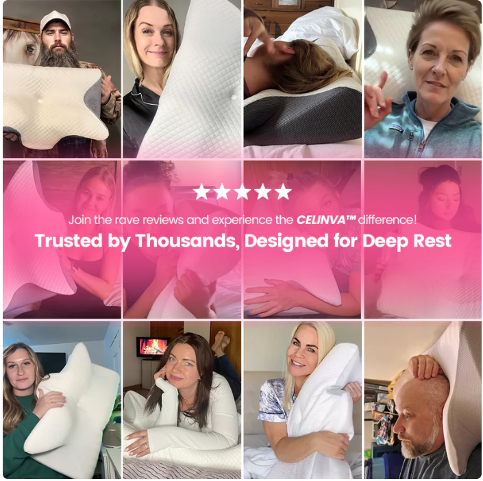 Revida™ Ergonomic Sleep Pillow